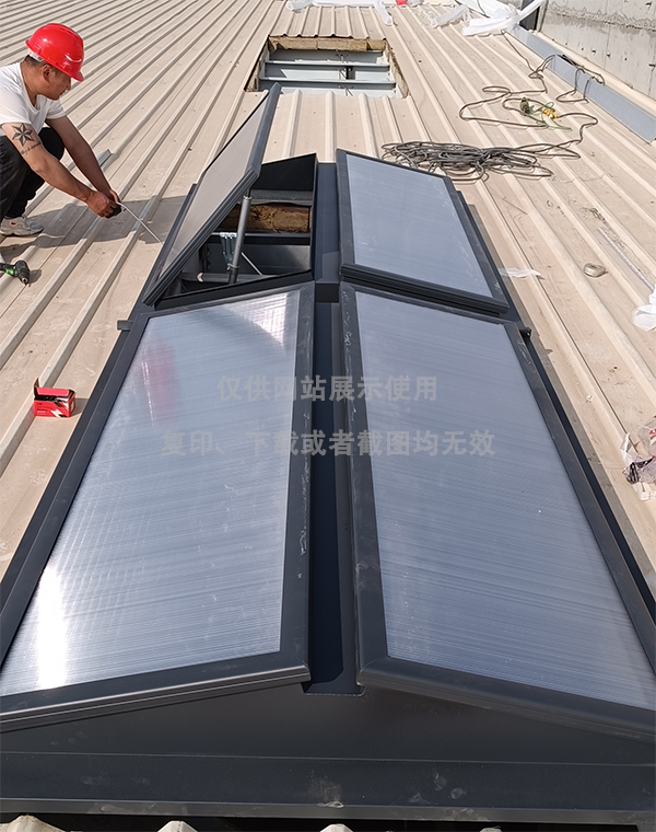 兰州王老吉生产车间英吉沙排烟天窗