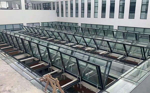 百安科技有限公司近期英吉沙排烟窗项目案例分享 百安科技有限公司近期英吉沙排烟窗项目案例分享